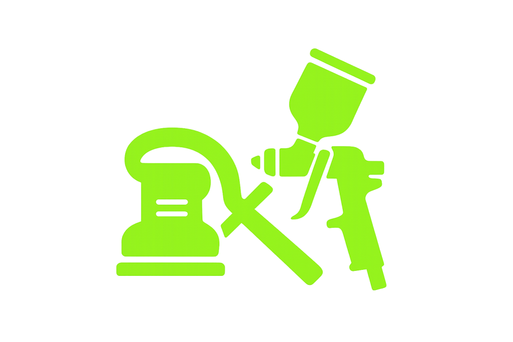 spray gun logo